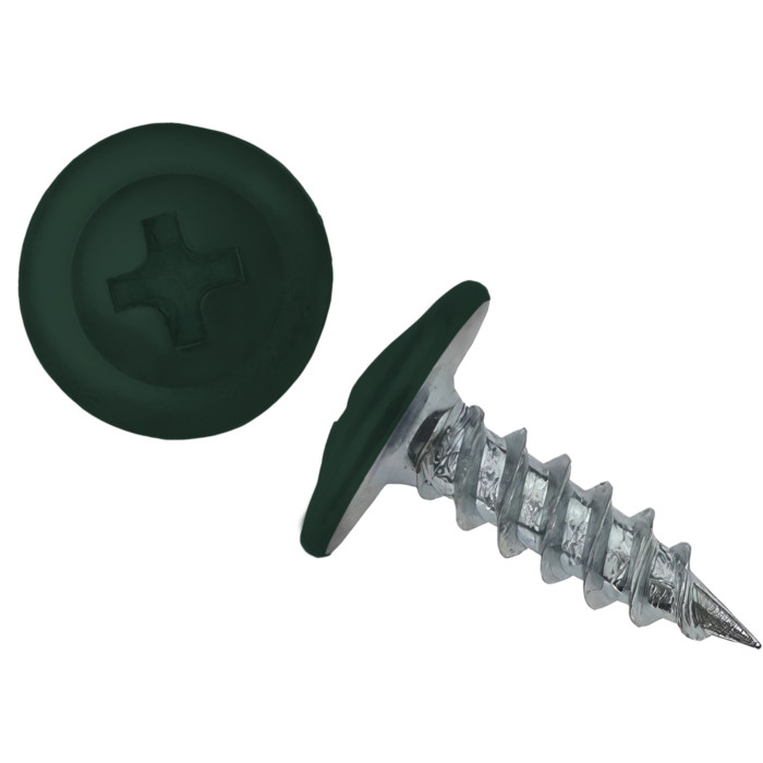 Саморез ПШ 4,2х13 (1000шт) шлиц PH2 RAL 6005