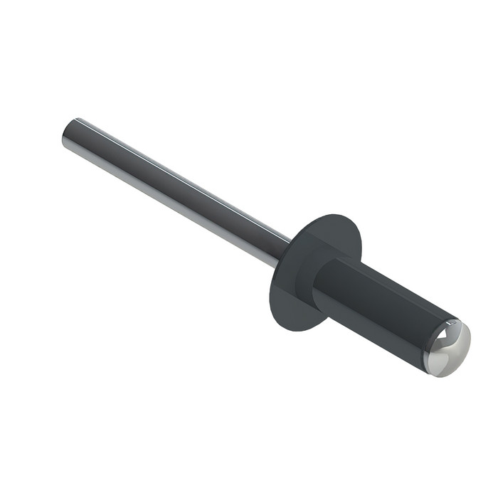 Заклёпка вытяжная Daxmer 3,2х8,0 RAL 7012 (1000шт) нерж/нерж