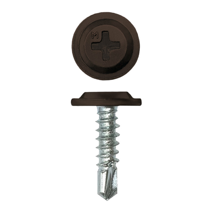 Саморез ПШС Daxmer Pro 4,2х16 (1000 шт) шлиц PH2 RAL 8028